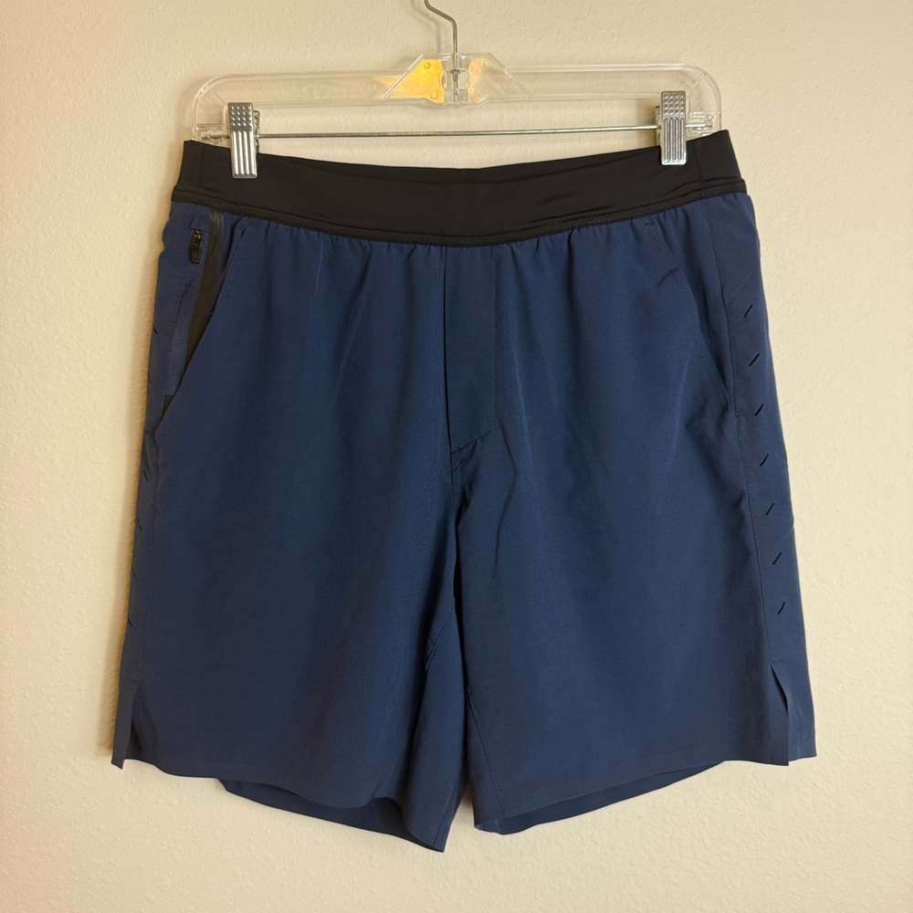 Ten Thousand Men’s Medium The Interval Short Navy Blue Lined 7” Inseam